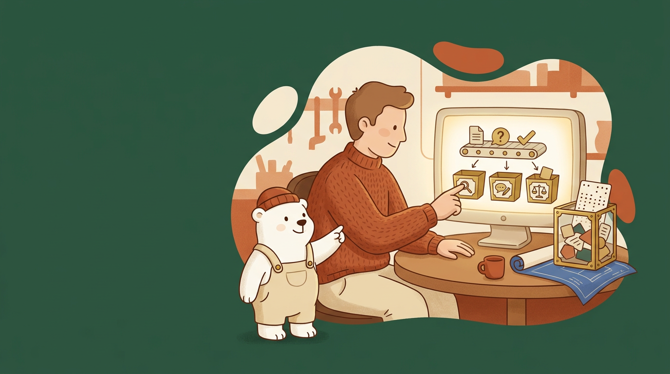 Illustration för lektionen AI-steg med Claude