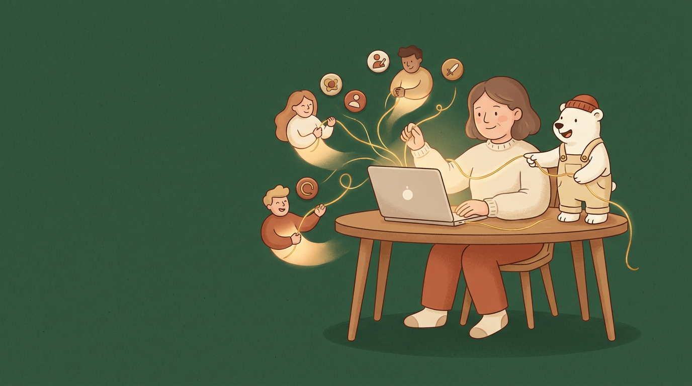 Illustration för lektionen Bjud in teammedlemmar