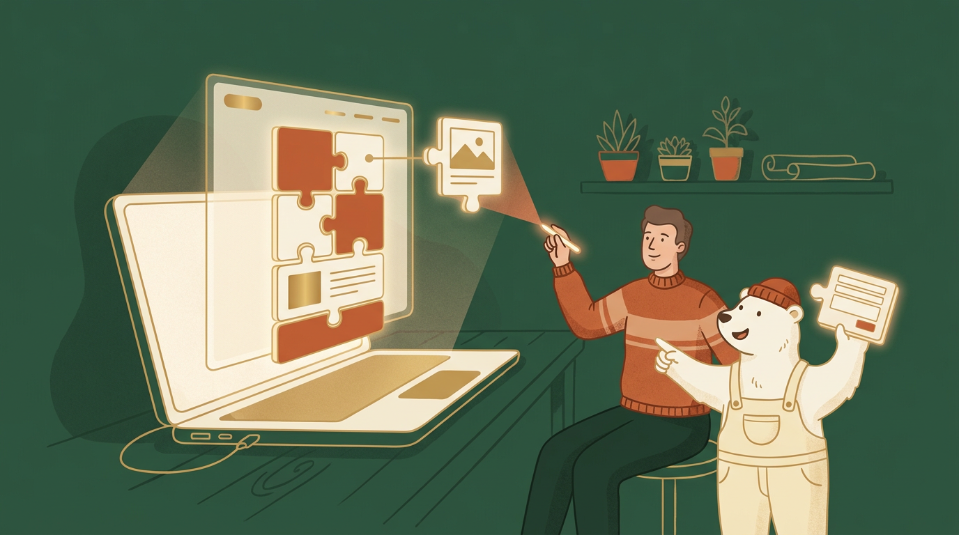 Illustration för lektionen Bygg strukturen