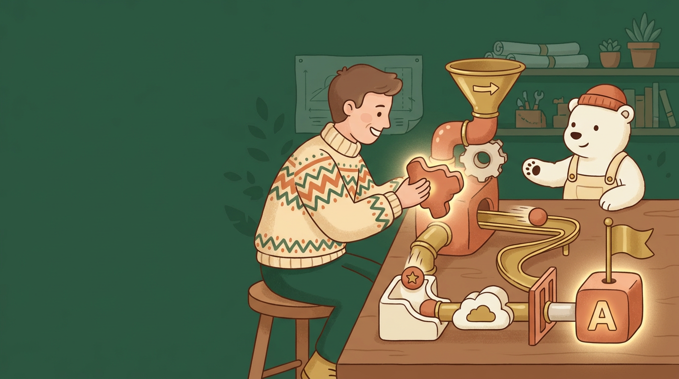 Illustration för lektionen Bygg första scenariot