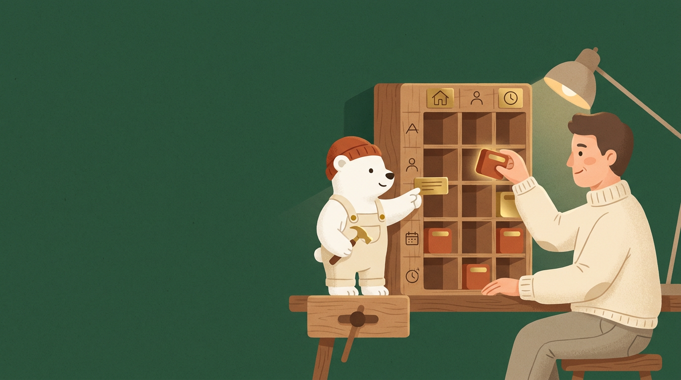 Illustration för lektionen Din första tabell