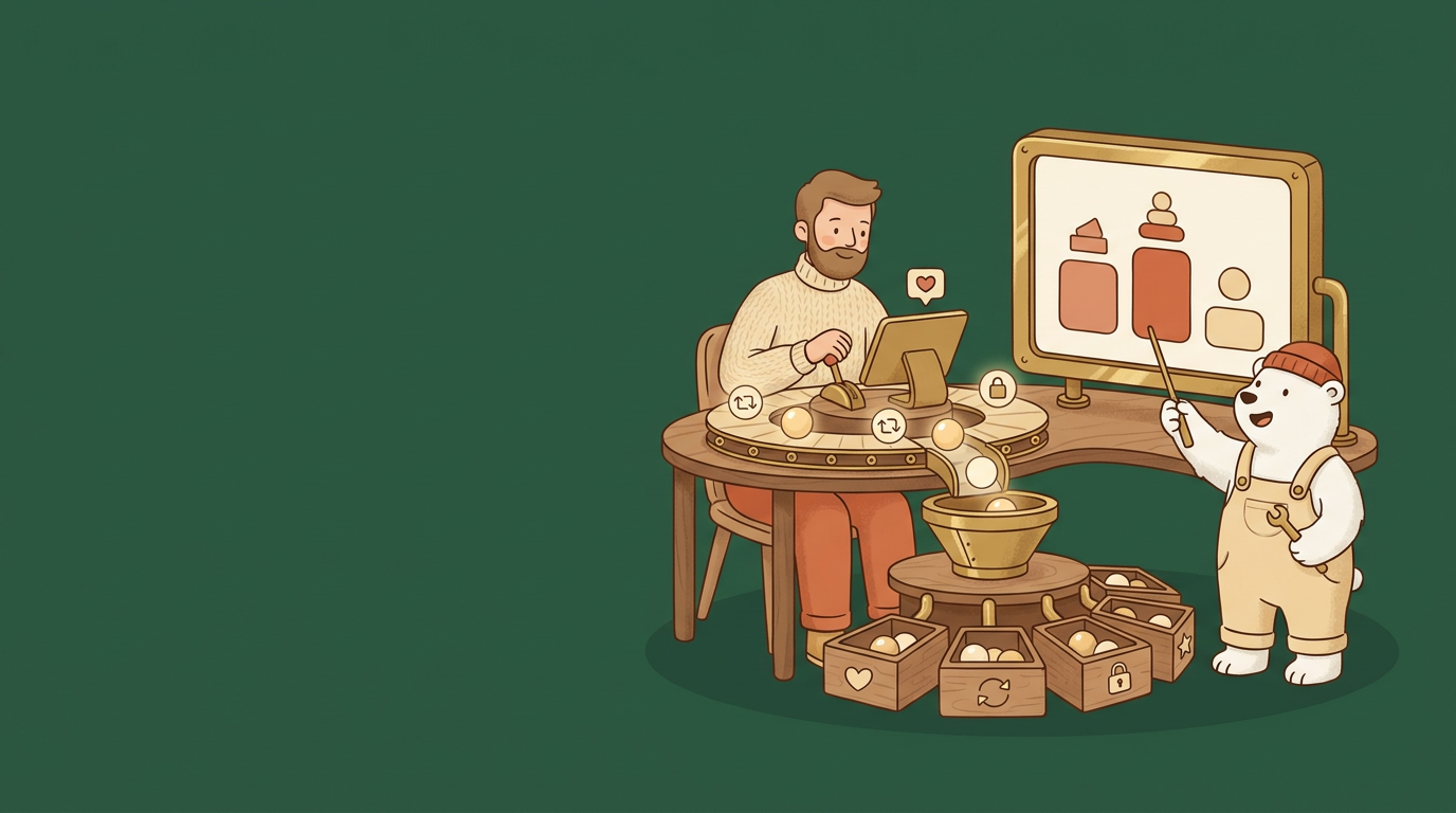 Illustration för lektionen Insights-loop: räckvidd, likes, sparningar