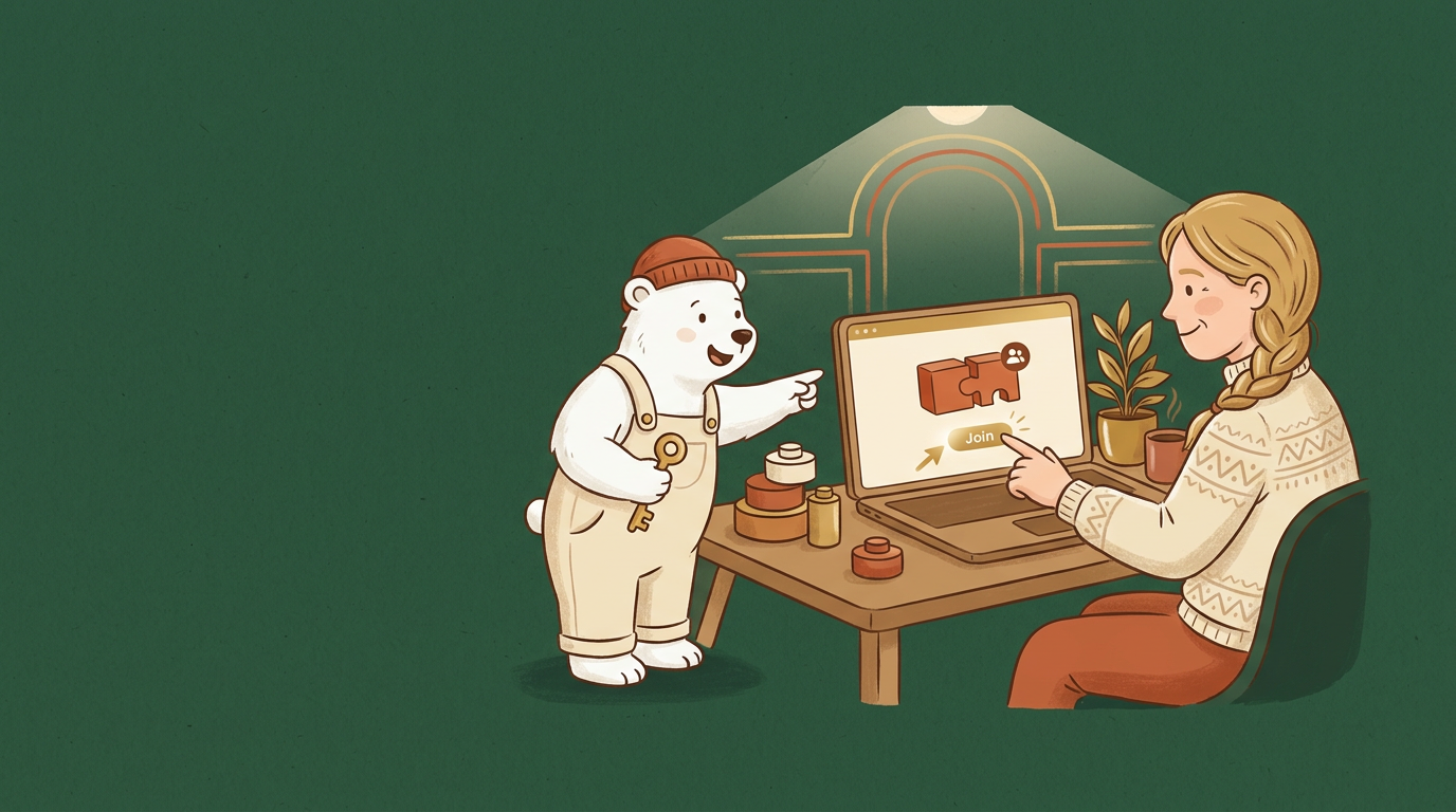 Illustration för lektionen Skapa konto och workspace