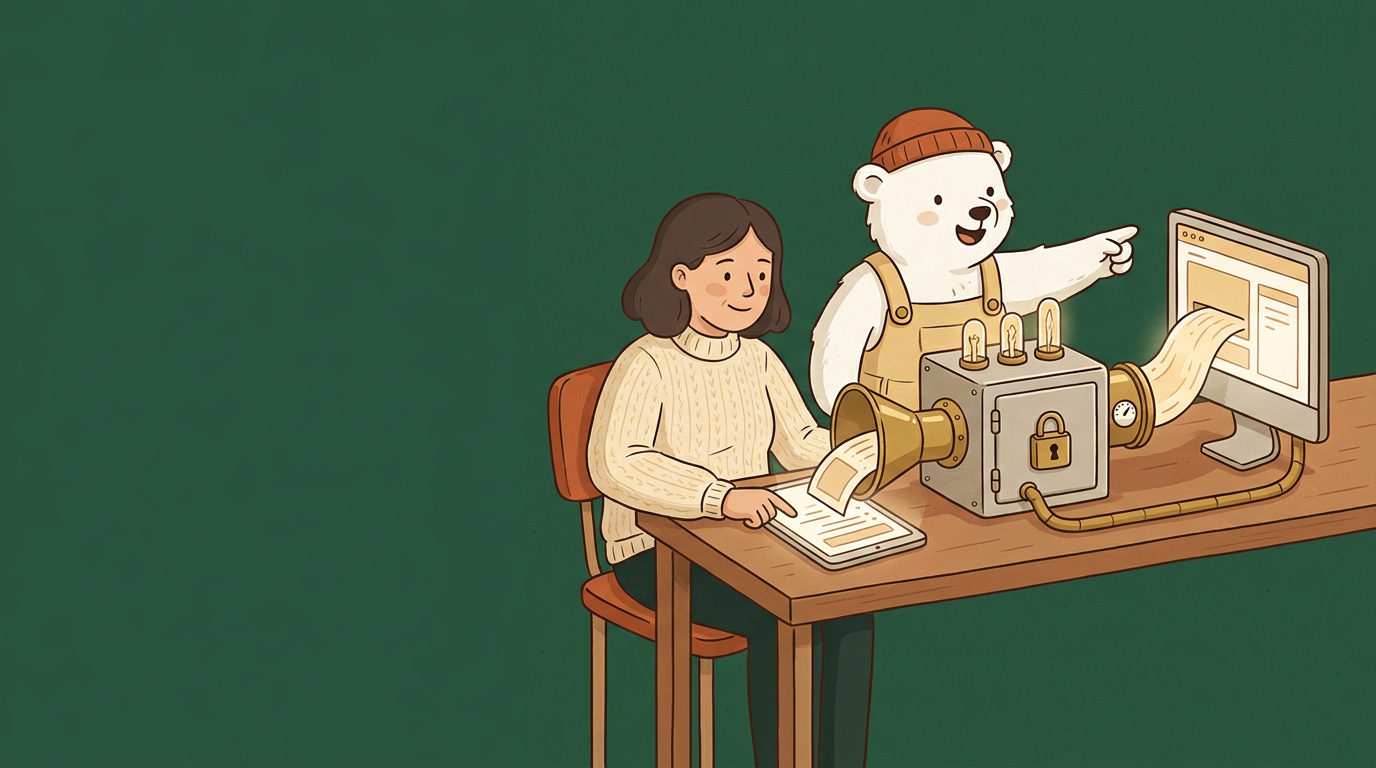 Illustration för lektionen Läs och skriv data