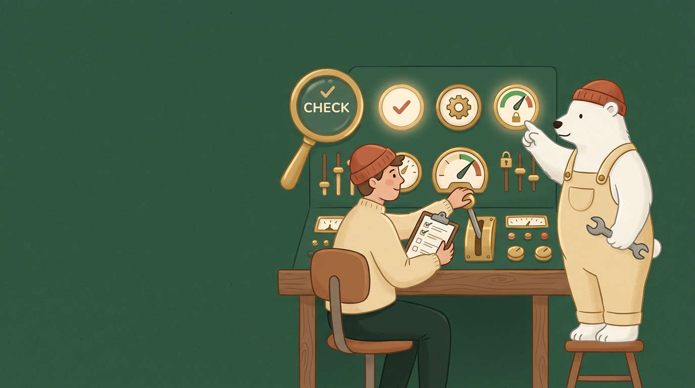 Illustration för lektionen Prod-checklist