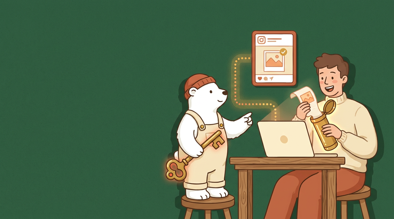 Illustration för lektionen Publicera till Instagram via Graph API
