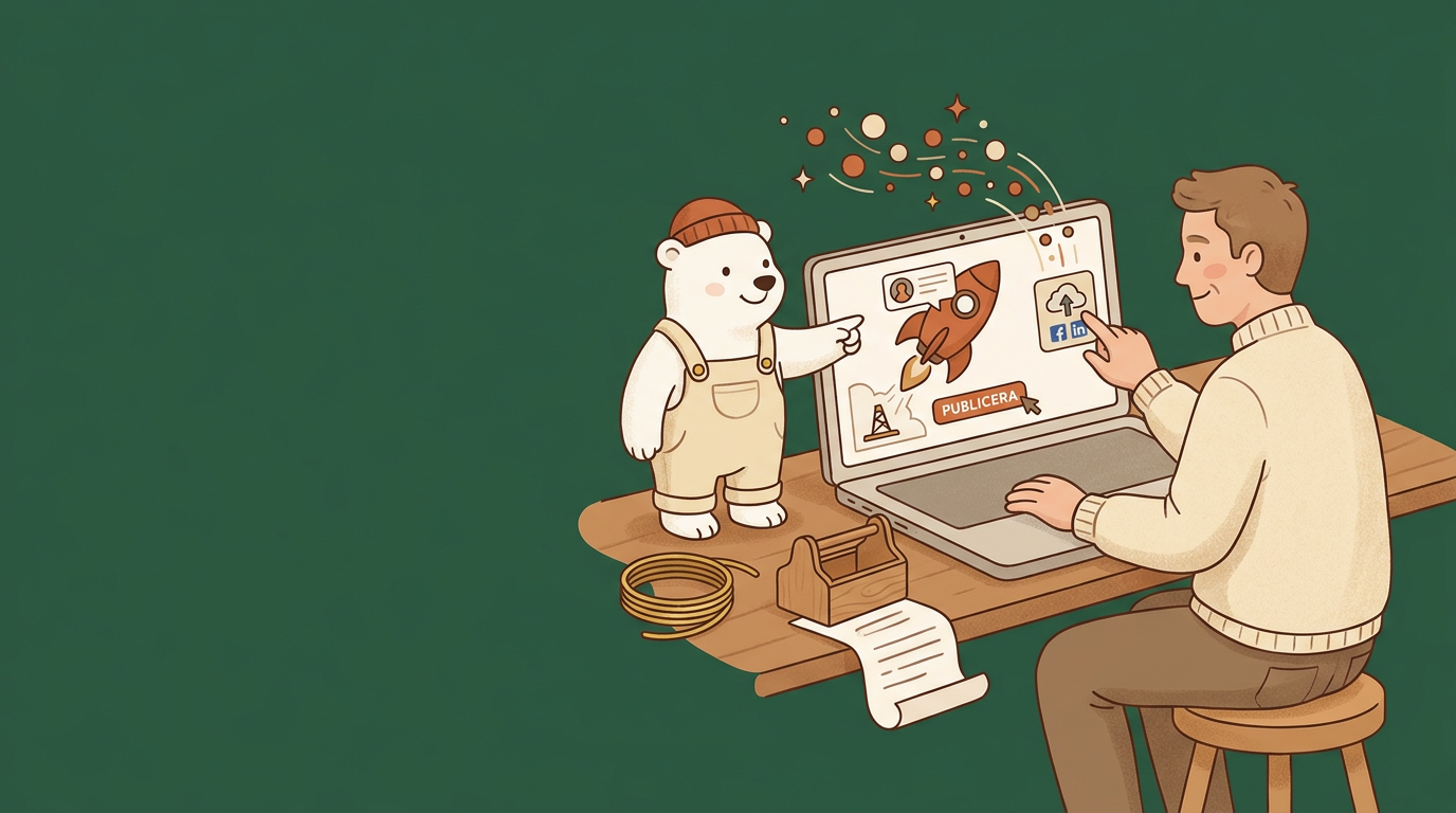Illustration för lektionen Publicera till LinkedIn (UGC Posts)