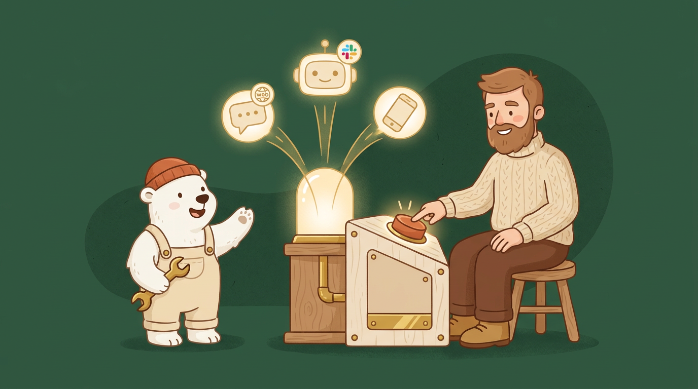 Illustration för lektionen Publicera assistenten