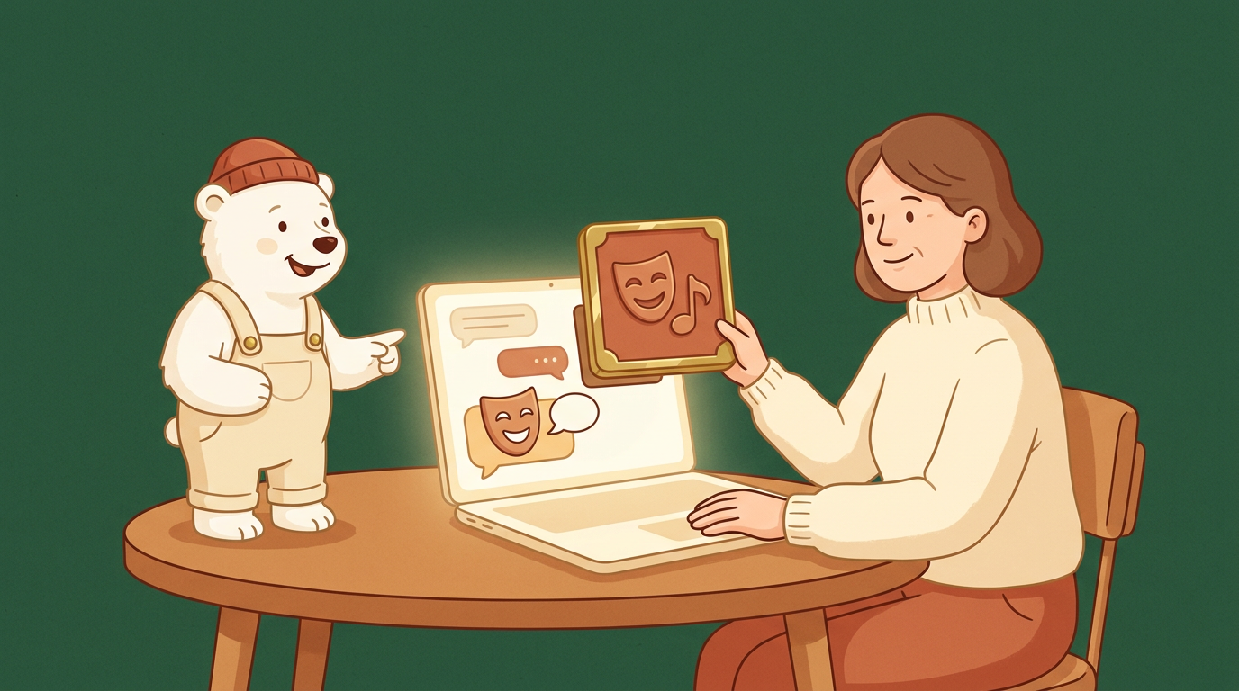 Illustration för lektionen Systemprompt: roll, ton, regler
