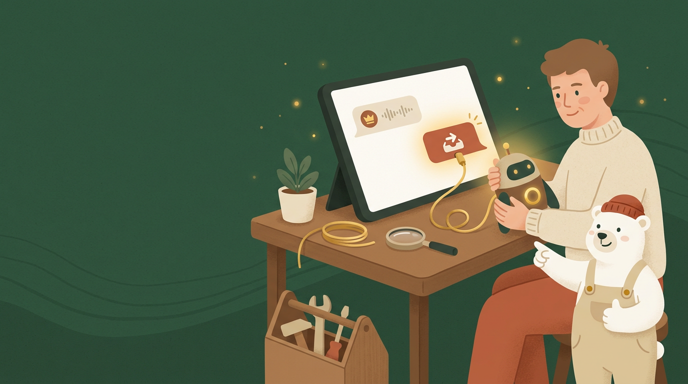 Illustration för lektionen Telegram Bot: BotFather + webhook